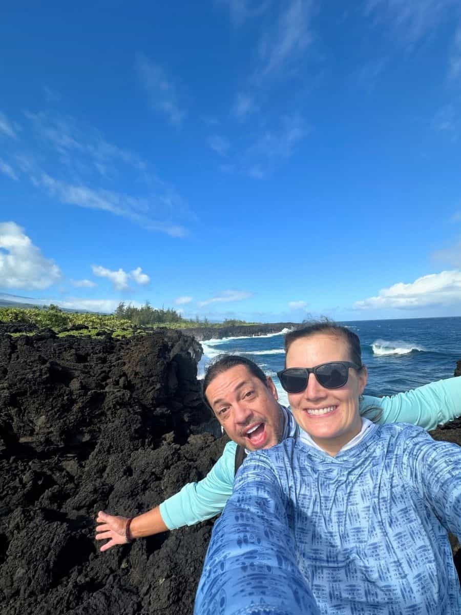 Liz & Steve enjoyed soft adventure travel in Maui