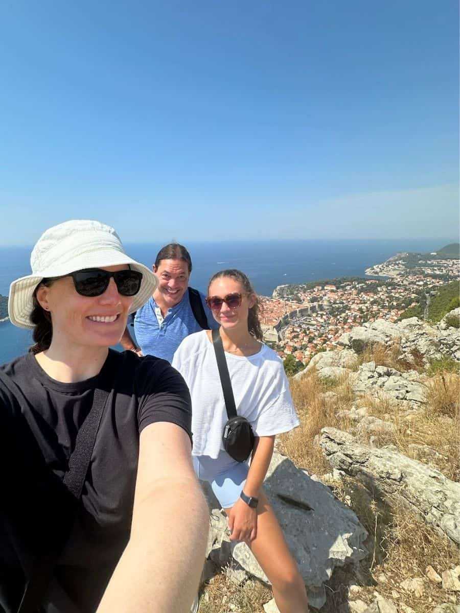 Liz, Steve, & Zoey enjoyed some soft adventure travel in Croatia