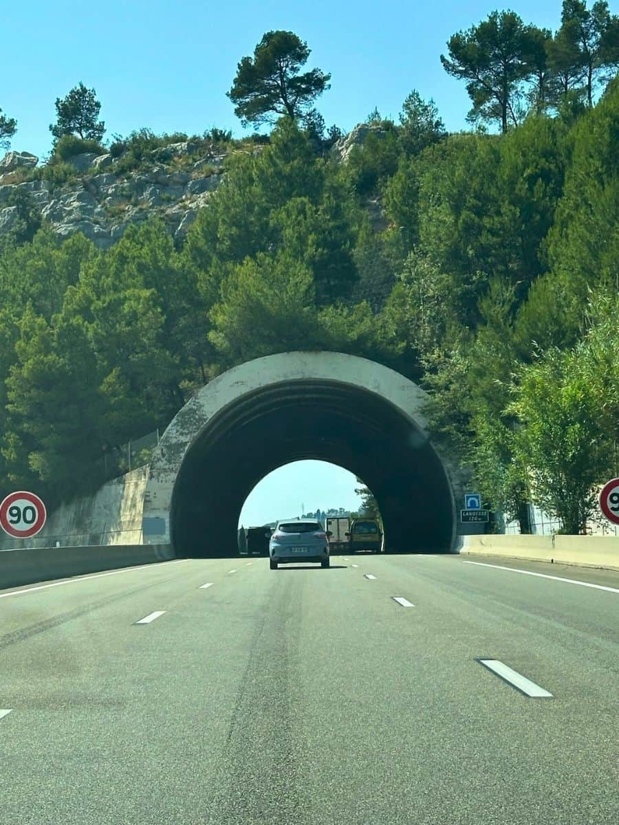 Navigating highways in Provence