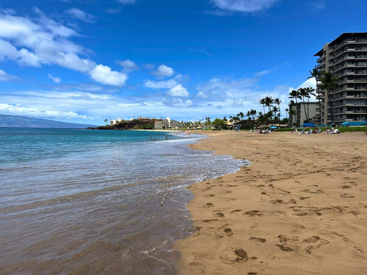 Kaanapali Beach and Black Rock are great spots for snorkeling and swimming on Maui